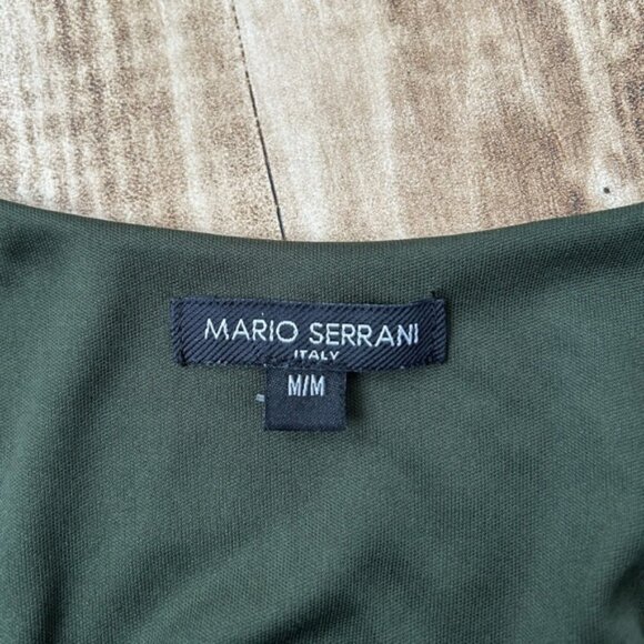 Mario Serrani Green Patterned Maxi Dress - Picture 10 of 11